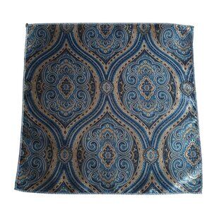 Pocket Square Silk Formal Blue Gray Decorative Accessory Suit Wedding Prom Gift